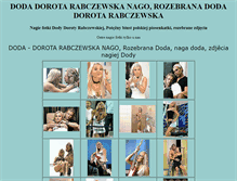 Tablet Screenshot of doda.1com.pl